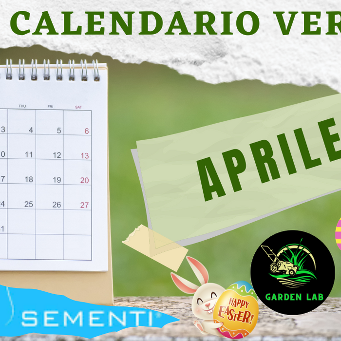 Calendario verde Padana sementi Aprile 