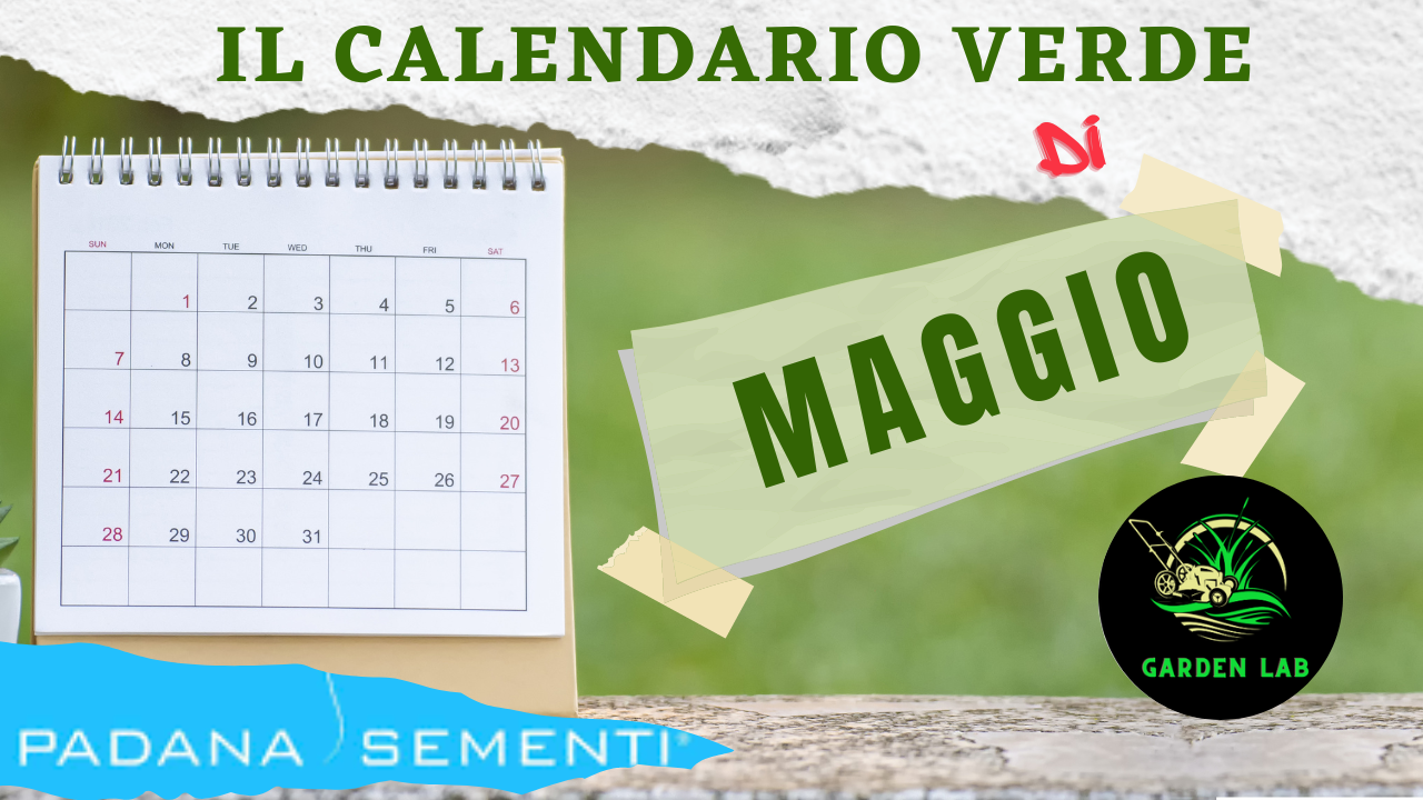 Calendario Verde di Maggio
