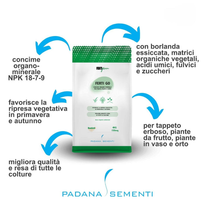 Ferti Go-Concime Organo-Minerale Primavera Autunno-4Kg