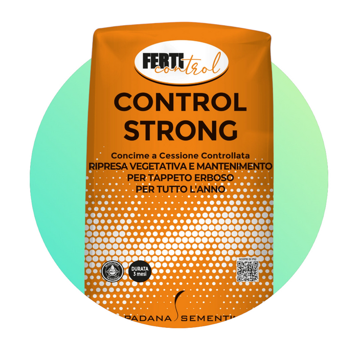 Control Strong - Concime per Prato 4 Stagioni - 25 Kg