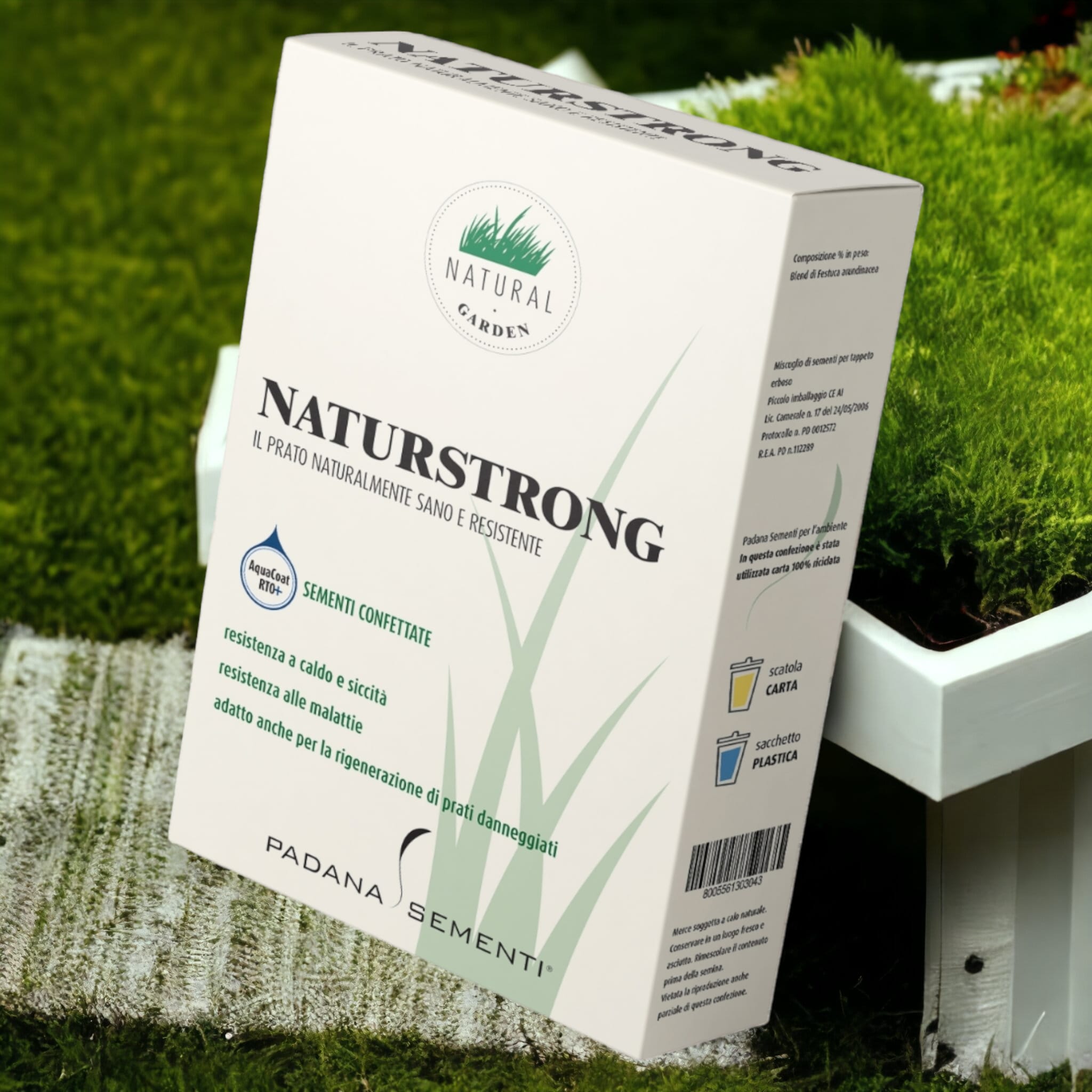 Naturstrong-semi per prato resistente alla siccità-1Kg - Garden Lab Shop  semi e concimi per prato