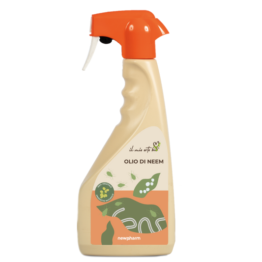 Olio di neem per piante pronto uso flacone 500ml