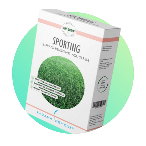 Sporting - Semi per Prato Resistente Verde Chiaro - 1 Kg